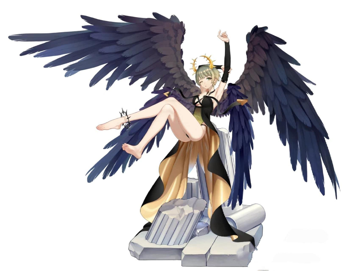 Original Statue The Lord of Laziness: Berial