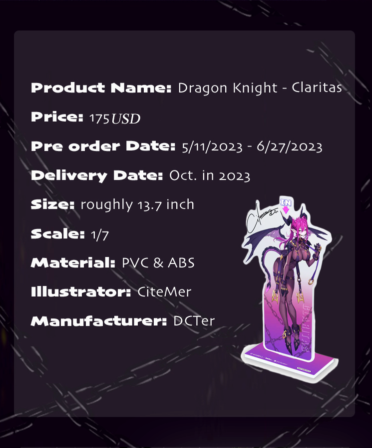 1/7 Scale Figure Dragon Knight Luxury Set - Claritas
